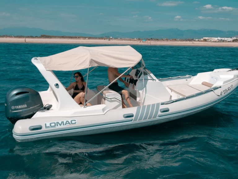 Wynajem Łódż półsztywna w Roses - Lomac Lomac 710 IN