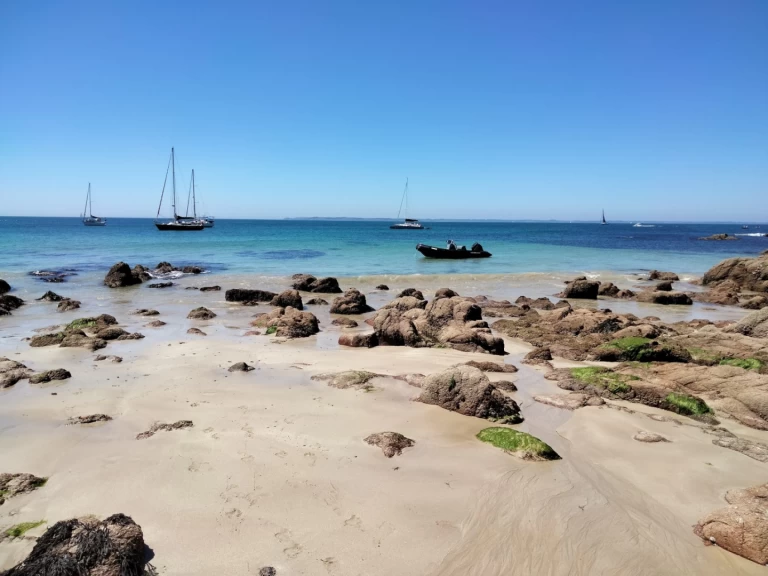 Bombard 550 explorer między profesjonalistami a osobami prywatnymi w Vannes