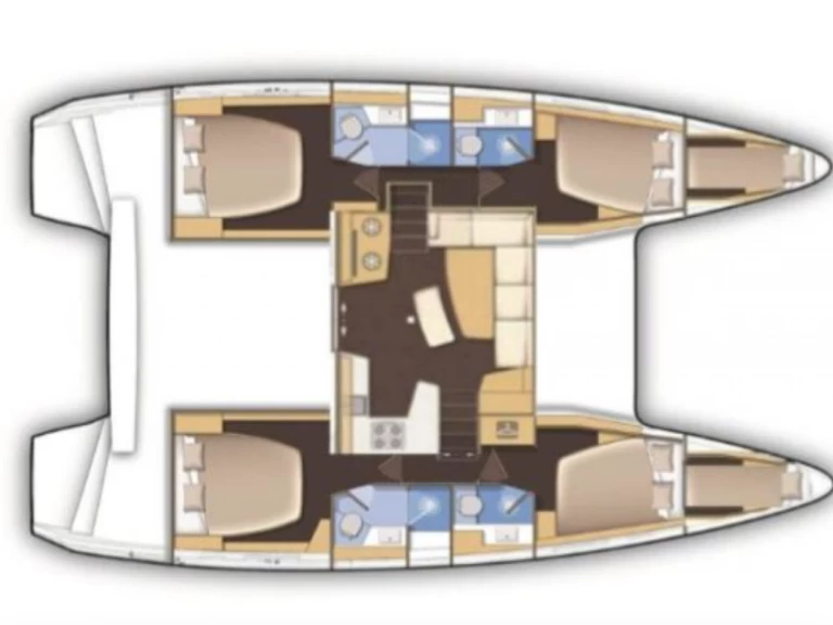 Wynajem Katamaran Lagoon z patentem 