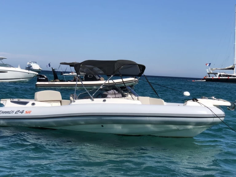 Wynajem Łódż półsztywna Marlin Boat z patentem 