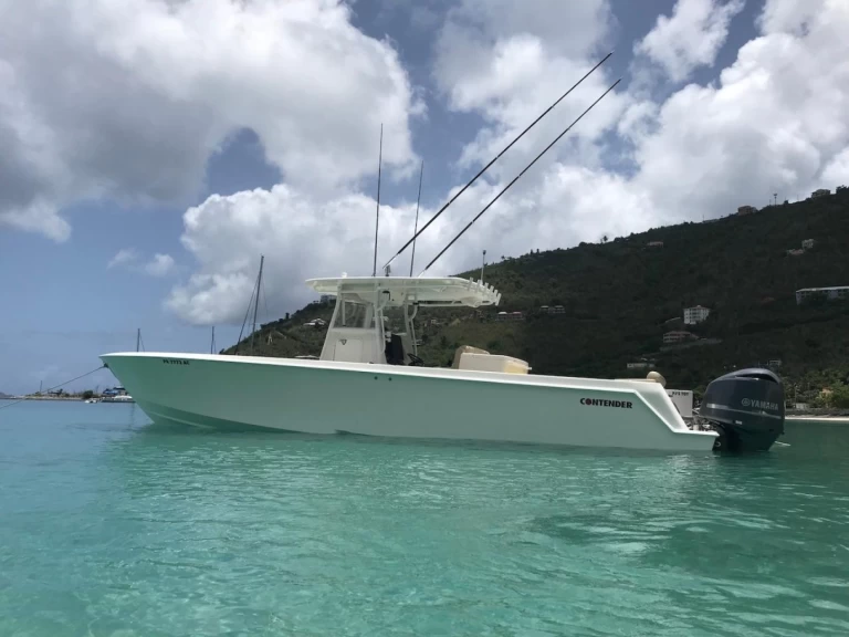 Wynajem Luksusowy jacht Contender z patentem 