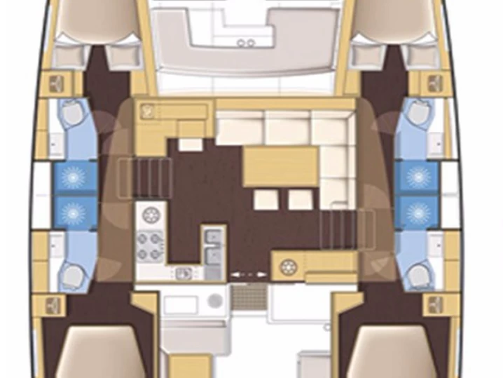 Wynajmij Katamaran z lub bez skippera Lagoon w Sant Antoni de Portmany