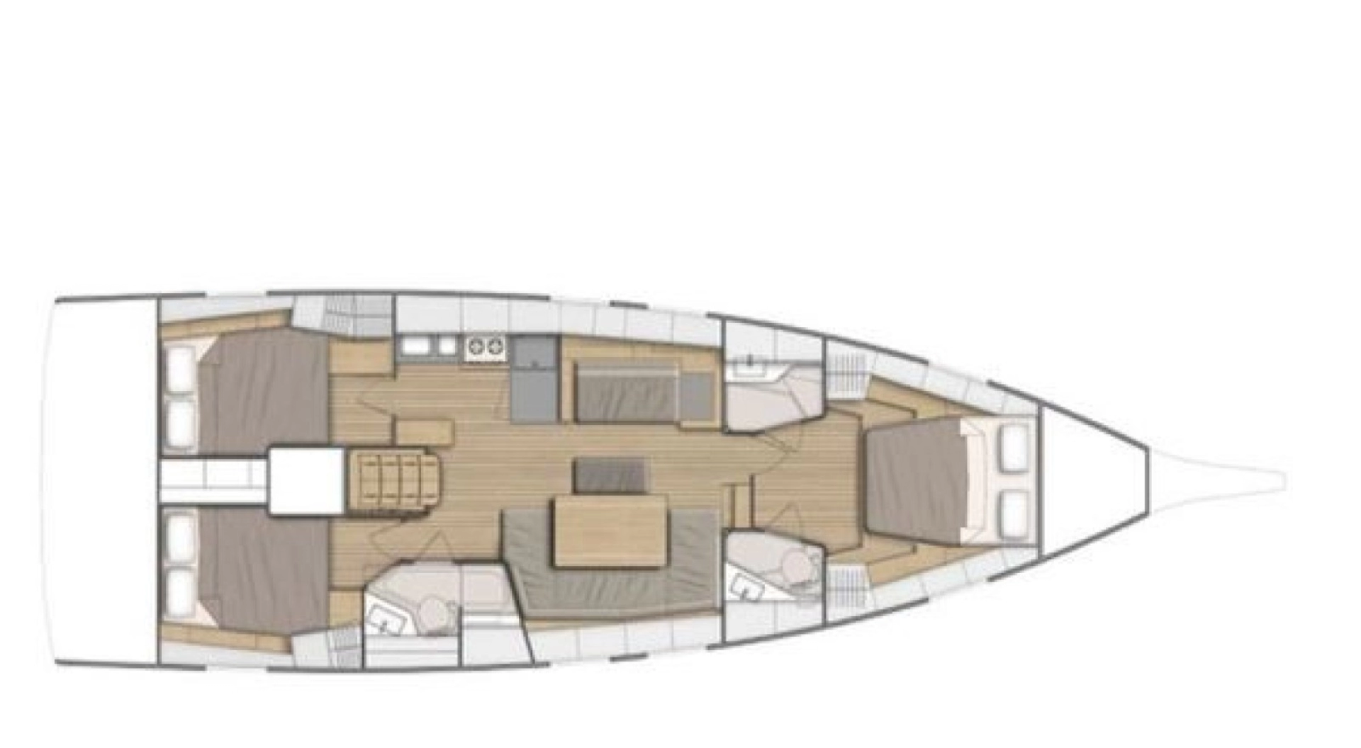 Wynajem łodzi Bénéteau Oceanis 46.1 w Le Marin na SamBoat 