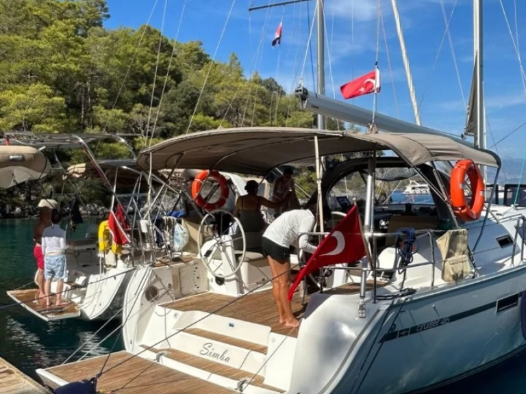 Bavaria Cruiser 46 między profesjonalistami a osobami prywatnymi w Fethiye