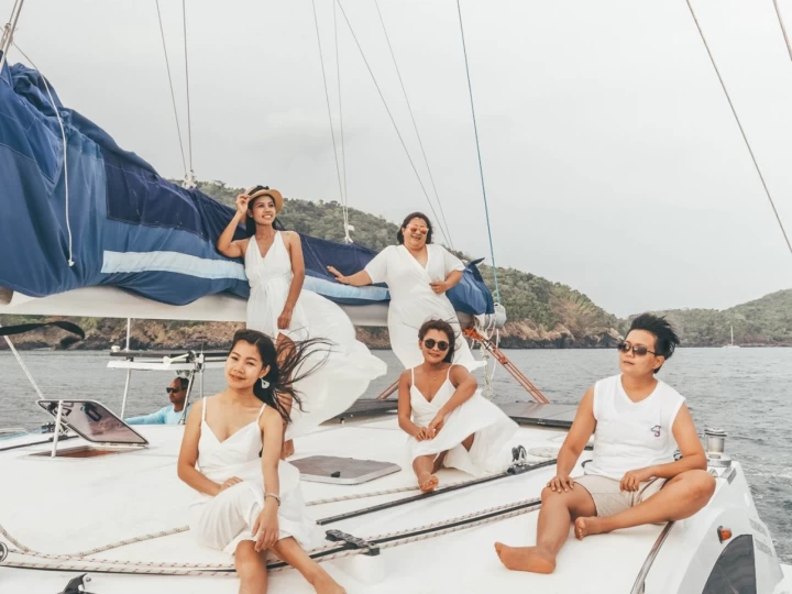 Catamaran 53ft między profesjonalistami a osobami prywatnymi w Phuket (City)