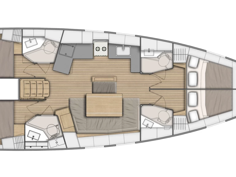 Wynajmij Bénéteau Oceanis 46.1 w Deme of Volos