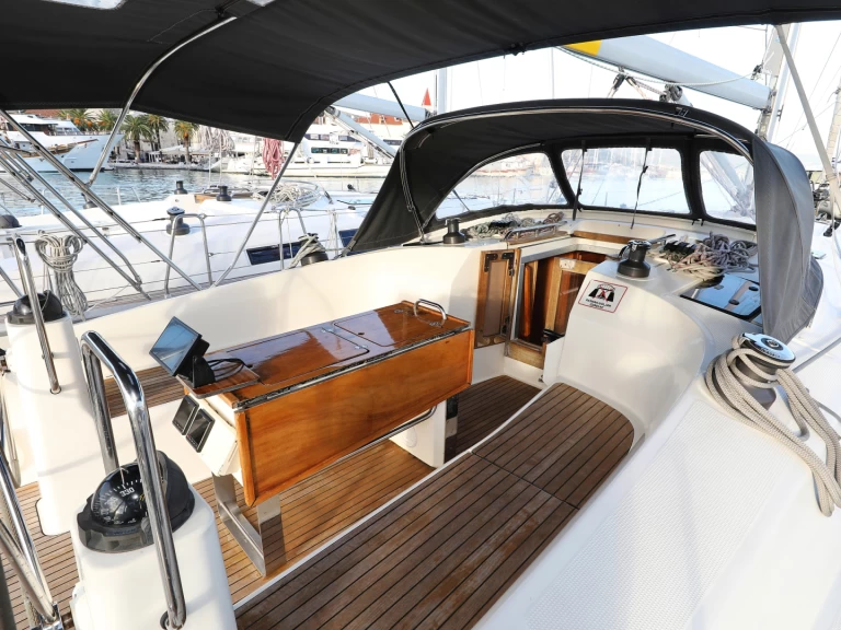 Bavaria Cruiser 40 między profesjonalistami a osobami prywatnymi w Trogir
