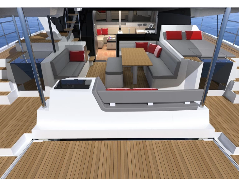 Wynajmij Katamaran z lub bez skippera Aventura w Sant Antoni de Portmany