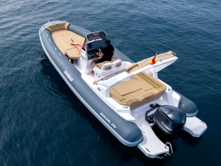 Wynajem Łódż półsztywna Salpa z patentem 