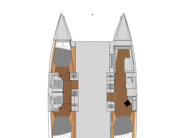 Wynajmij Fountaine Pajot Astrea 42 w Olbia