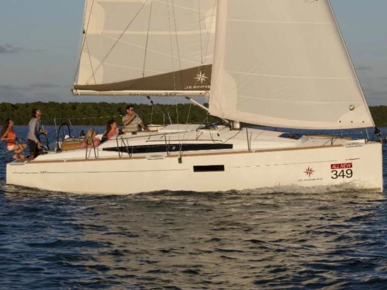 Wynajem w Komolac- Jeanneau Sun Odyssey 349 na SamBoat