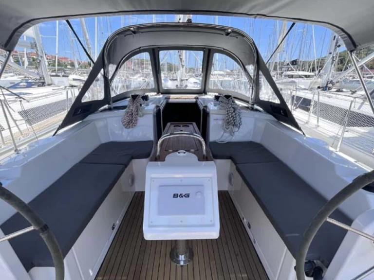 Bavaria Bavaria C38 między profesjonalistami a osobami prywatnymi w Biograd na Moru