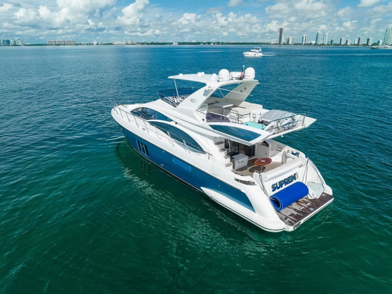 Wynajem łodzi Azimut AZIMUT FLYBRIDGE 60 w Miami Beach na SamBoat 