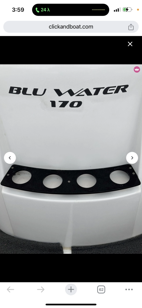 Wynajem Motorówka w Faliraki - Poseidon Bluewater 480
