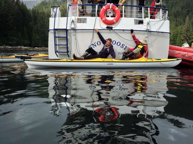  Custom Built Aluminum Cutter Snow Goose między profesjonalistami a osobami prywatnymi w San Juan Islands