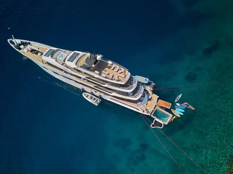 Wynajem Luksusowy jacht Custom Made z patentem 