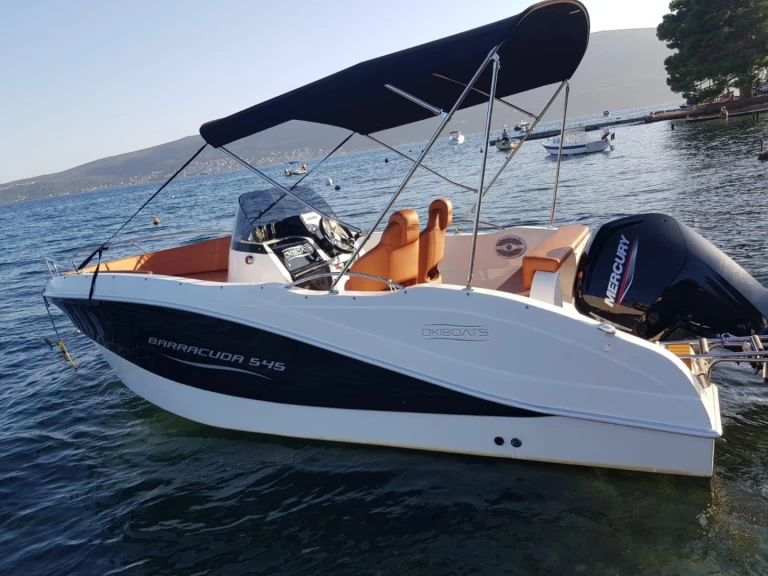 Wynajem Motorówka w Herceg Novi - Okiboats Barracuda 545 Open