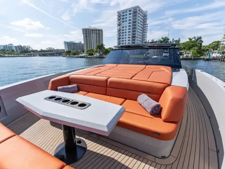 Vanquish 58 T-Top Eleven między profesjonalistami a osobami prywatnymi w Port Cogolin