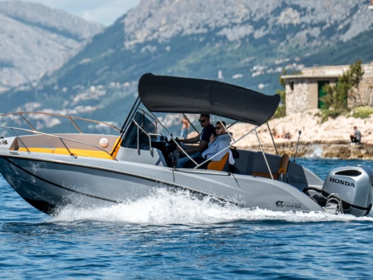 Wynajem Motorówka Quicksilver z patentem 