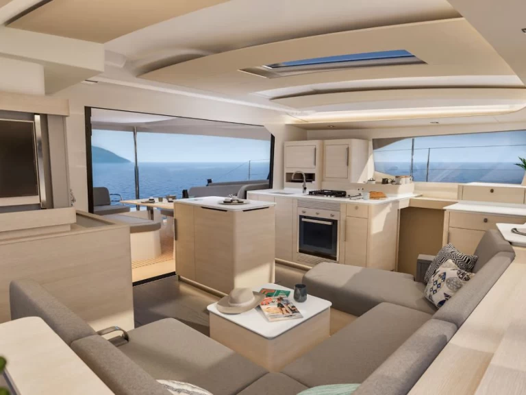Wynajem Katamaran w Road Town - Fountaine Pajot Fountaine Pajot FP 44 Maestro - 3 cab.