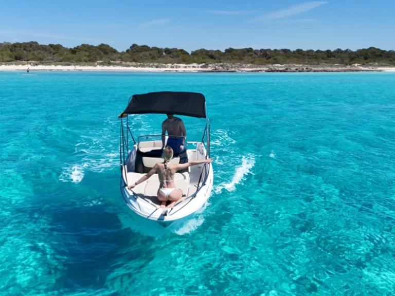 Wynajem łodzi s'Estanyol de Migjorn tanio Am 490