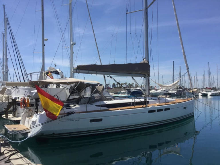 Wynajem Żaglowiec Jeanneau z patentem 