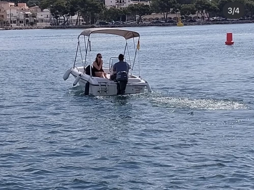 Wynajmij Motorówka z lub bez skippera Astec w Es Canutells