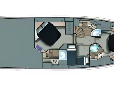 Numarine 55 FLY między profesjonalistami a osobami prywatnymi w Palma de Mallorca