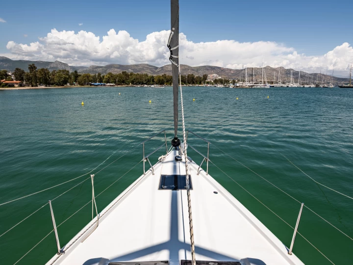 Hanse Hanse 455 między profesjonalistami a osobami prywatnymi w Lefkáda