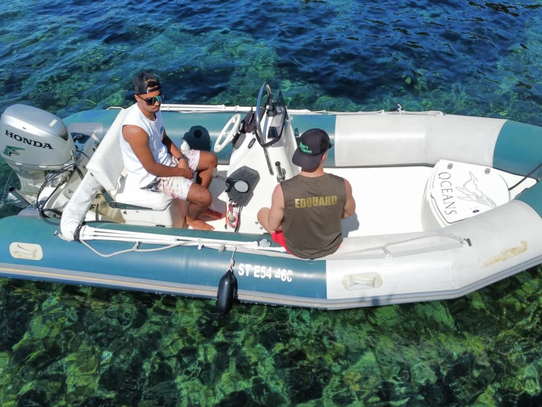 Wynajem Łódż półsztywna Bombard z patentem 