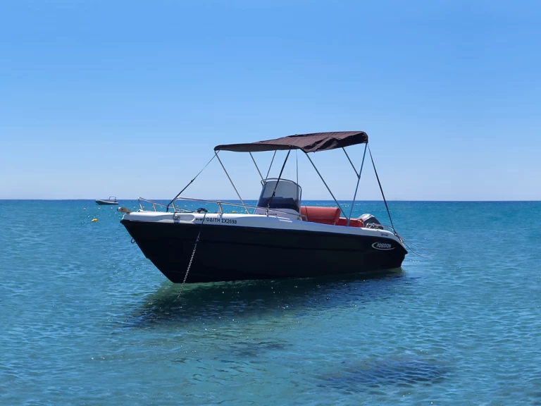 Wynajem łodzi Poseidon BLU WATER 185 w Agía Kiriakí na SamBoat 