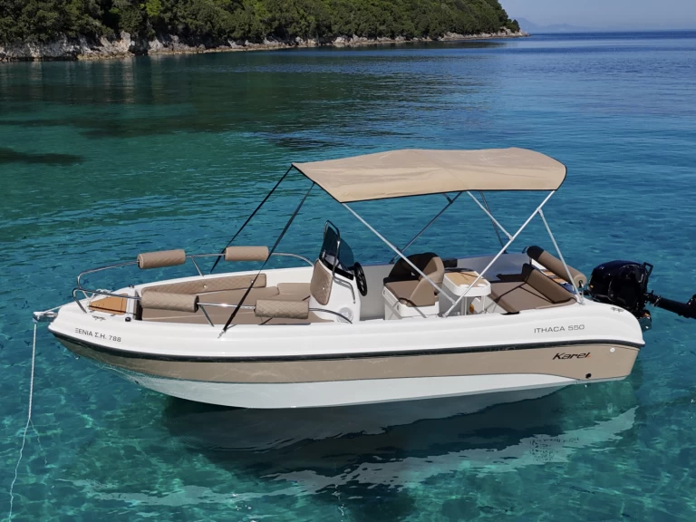 Wynajmij Karel Ithaca 550 w Syvota Marina