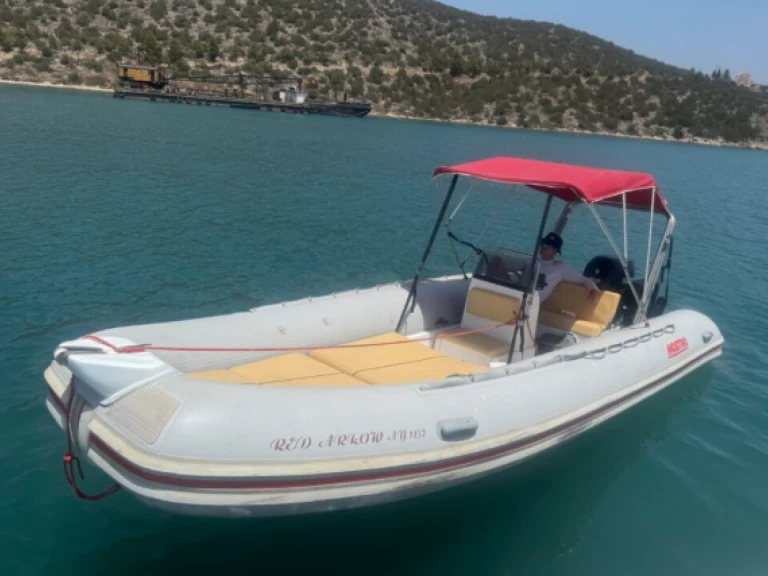 Wynajem Łódż półsztywna mostro z patentem 