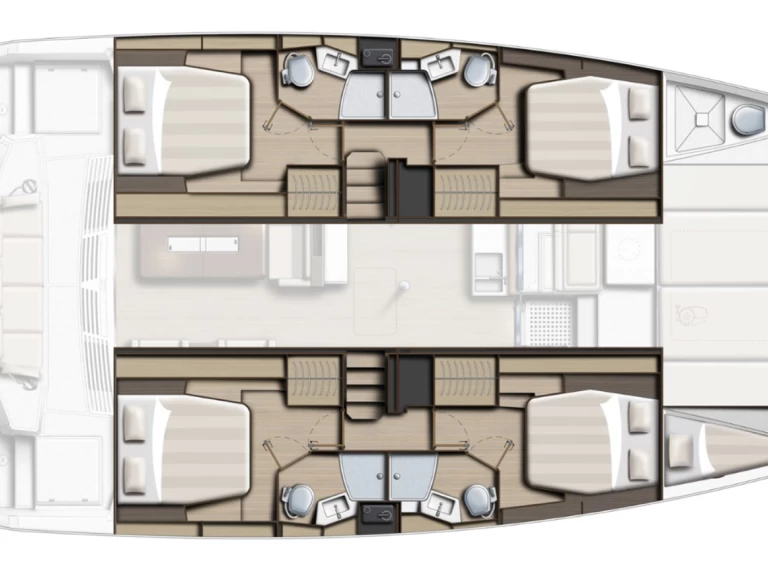 Wynajem Katamaran w Road Town - Bali Bali 4.4