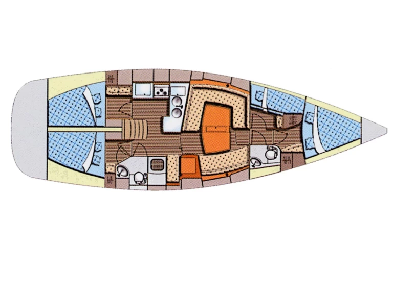 Wynajem Żaglowiec Elan z patentem 