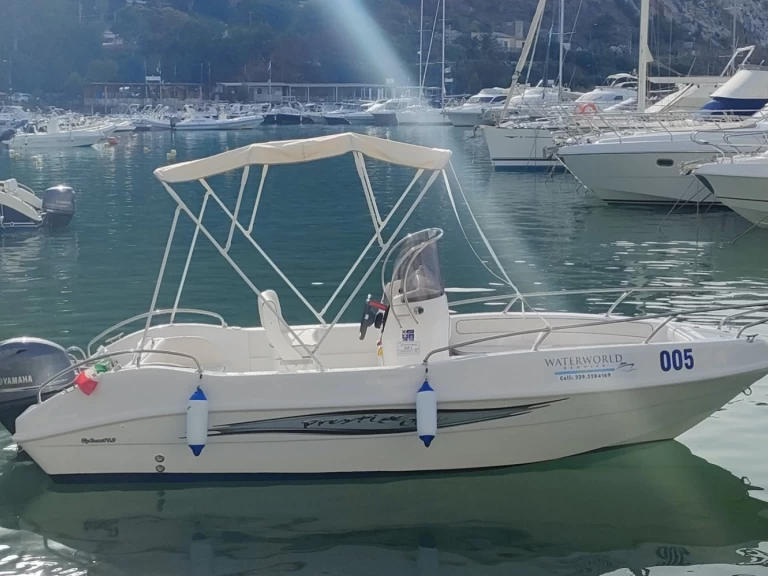 Wynajmij Ascari Prestige 19.2 w Porto Castellammare del Golfo