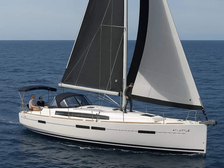 Dufour Dufour 410 Grand Large między profesjonalistami a osobami prywatnymi w Sitges