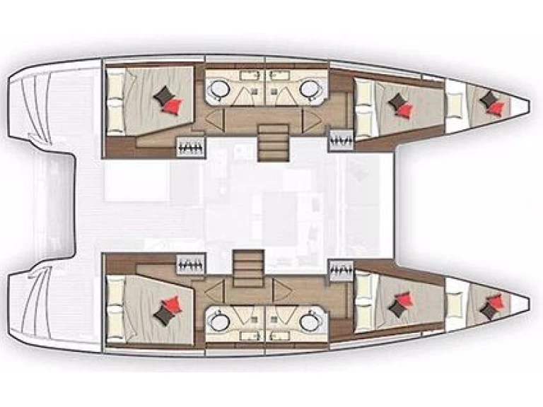 Wynajem Katamaran w Rhodes (City) - Lagoon Lagoon 40