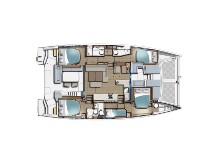 Katamaran do wynajmu w Lefkáda w najlepszej cenie