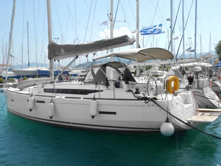 Wynajem łodzi Lavrio tanio Sun Odyssey 419