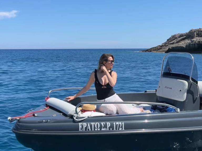 Wynajem Motorówka Karel z patentem 