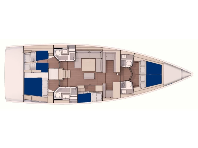 Wynajmij Dufour Sunsail 53.5 w Marina (City)