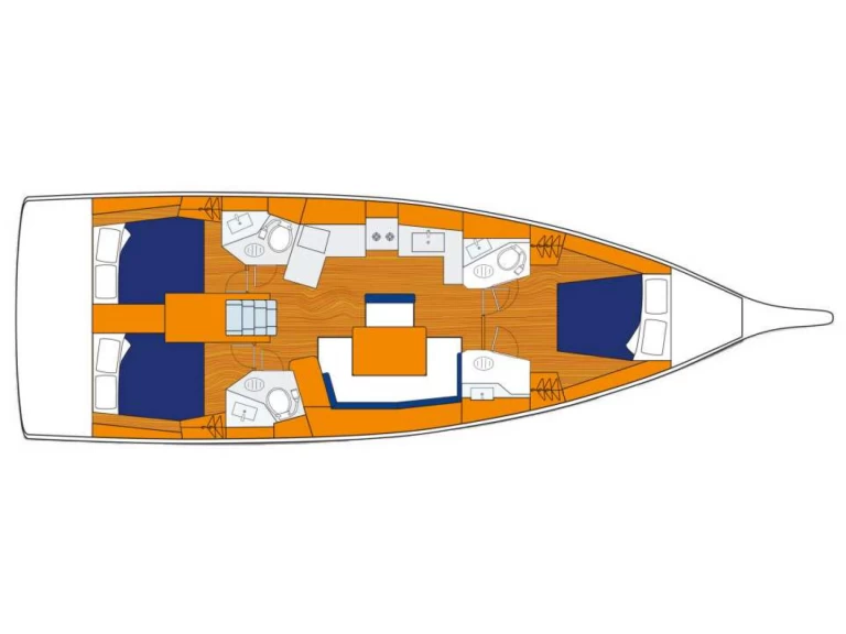 Wynajem łodzi Bénéteau Oceanis 461 w Marigot na SamBoat 