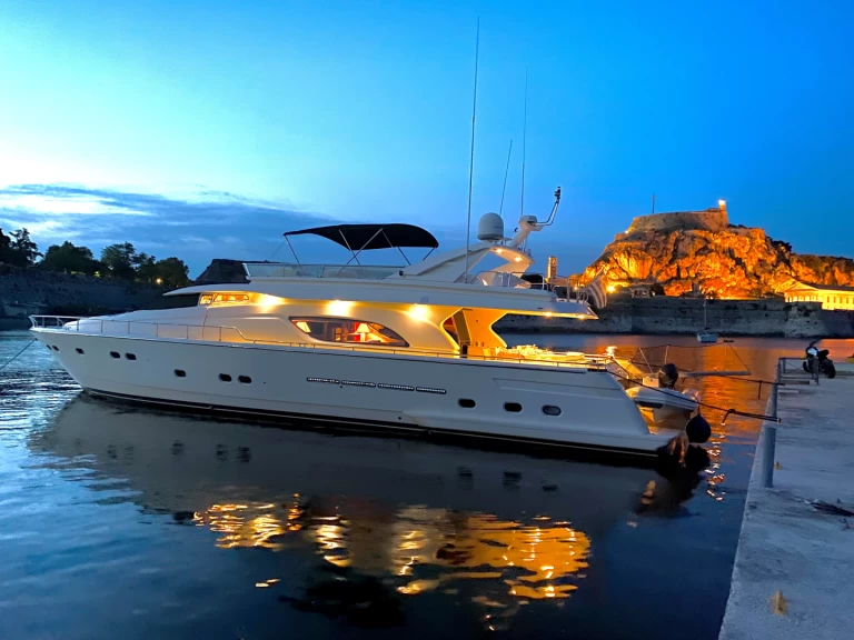 Wynajem łodzi Ferretti Ferretti 80 w Gouvia na SamBoat 