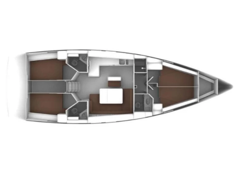 Bavaria Cruiser 46 między profesjonalistami a osobami prywatnymi w Drage