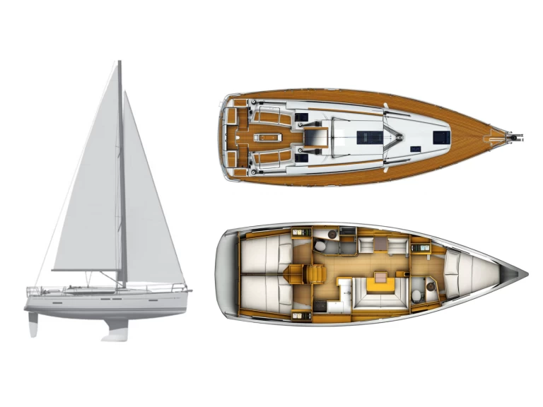 Wynajem łodzi Jeanneau Sun Odyssey 419 w Lavrio na SamBoat 