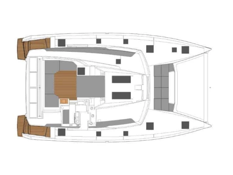 Wynajem Katamaran w Palma de Mallorca - Fountaine Pajot Elba 45