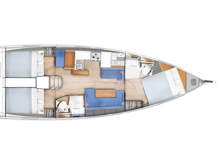 Wynajem łodzi Jeanneau Sun Odyssey 410 w Procida na SamBoat 