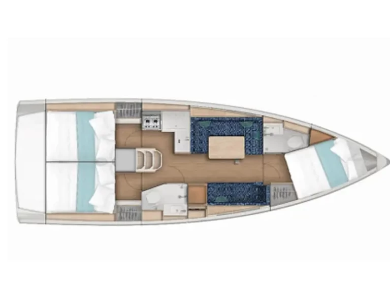 Wynajem Żaglowiec w Lefkáda - Jeanneau Sun Odyssey 389