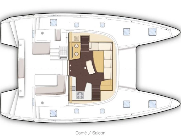 Wynajem łodzi Lagoon Lagoon 42 w La Spezia na SamBoat 